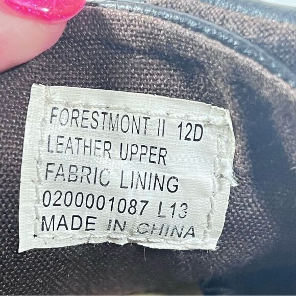 Polo brown leather sneakers size 12D insoles are missing -cotton shoelaces - Picture 3 of 6